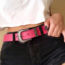 Cargar imagen en el visor de la galería, CINTURÓN VINTAGE - ROSADO INTENSO